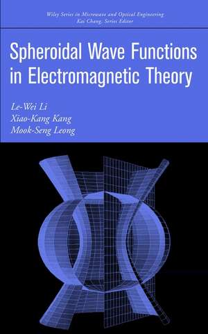 Spheriodal Wave Functions de Li