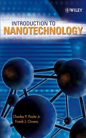 Introduction to Nanotechnology de CP Poole