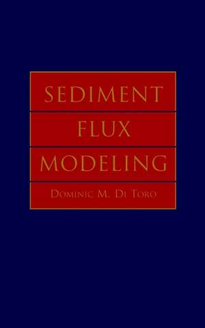 Sediment Flux Modeling de DM DiToro