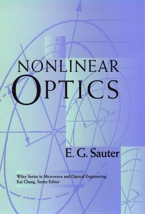 Nonlinear Optics de EG Sauter