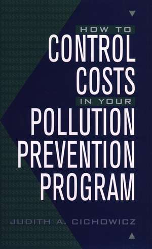 How to Control Costs in Your Pollution Prevention Program de JA Cichowicz