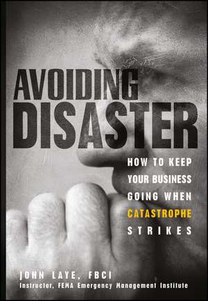 Avoiding Disaster de John Laye