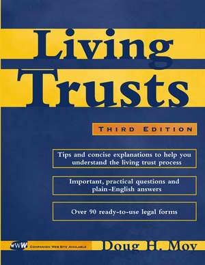 Living Trusts 3e de DH Moy