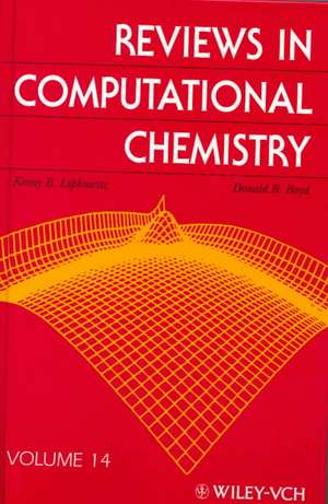 Reviews in Computational Chemistry V14 de KB Lipkowitz