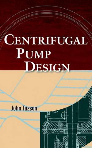 Centrifugal Pump Design de J Tuzson