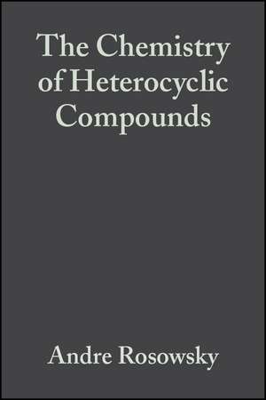 The Chemistry of Heterocyclic Compounds – Seven Membered Heterocyclic Compounds Containing Oxygen and Sulfur V26 de A Rosowsky