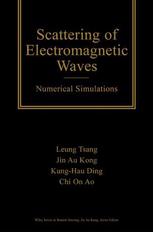 Scattering of Electromagnetic Waves – Numerical Simulations de L Tsang