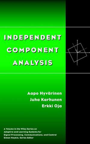 Independent Component Analysis de A Hyvarinen