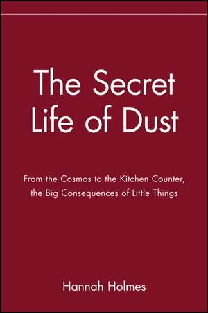 The Secret Life of Dust: From the Cosmos to the Kitchen Counter, the Big Consequences of Little Things de Hannah Holmes