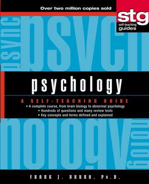 Psychology de Frank J Bruno