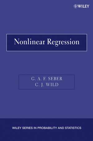 Nonlinear Regression de GAF Seber