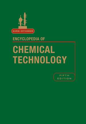 Kirk–Othmer Encyclopedia of Chemical Technology, Volume 26 de Kirk–Othmer