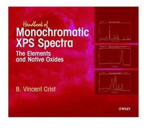 Hdbk of Monochromatic XPS Spectra – The Elements & Native Oxides de BV Crist