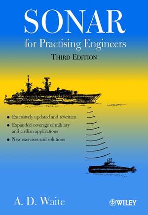 Sonar for Practising Engineers de Ashley Waite