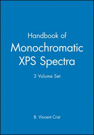 Hdbk of Monochromatic XPS Spectra 3V Set de BV Crist