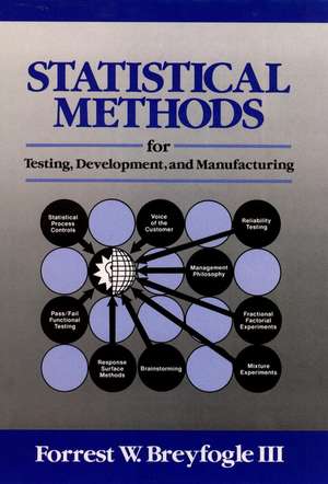 Statistical Methods for Testing Development and Ma Manufacturing de FW Breyfogle