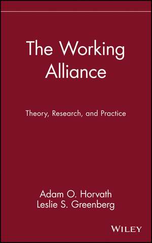 The Working Alliance de Adam O. Horvath