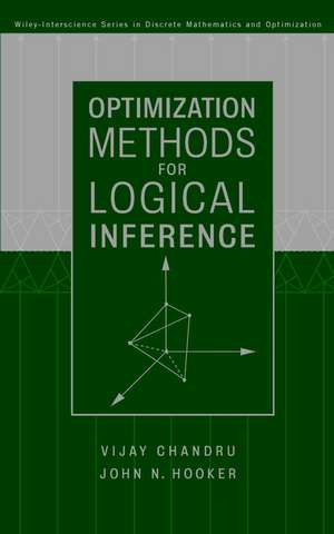 Optimization Methods for Logical Inference de V Chandru