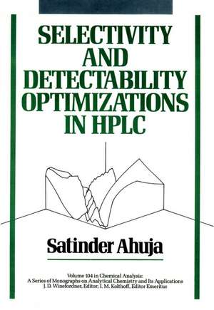 Selectivity in HPLC de Ahuja