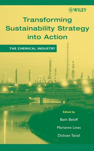 Transforming Sustainability Strategy into Action – The Chemical Industry de B Beloff