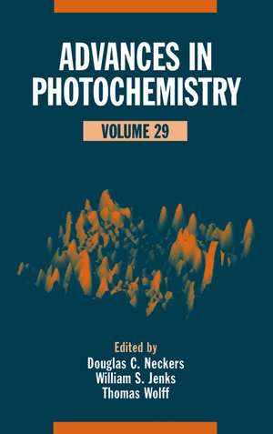 Advances in Photochemistry V29 de DC Neckers