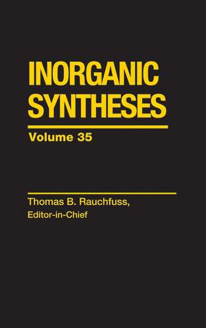 Inorganic Syntheses V35 de Inorganic Synth