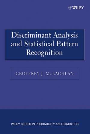 Discriminant Analysis Pattern Recog P de Mclachlan