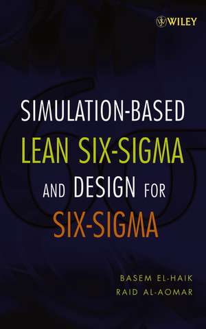 Simulation for Six Sigma de Basem El-Haik