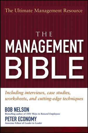 The Management Bible de B. Nelson