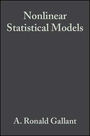 Nonlinear Statistical Models de AR Gallant