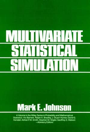 Multuvariate Statistical Simulation de ME Johnson