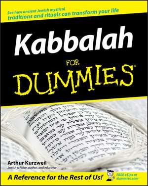 Kabbalah For Dummies de A Kurzweil