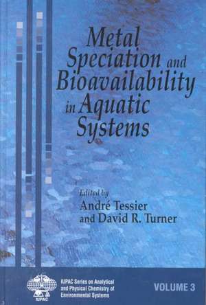 Metal Speciation Bioavailability de Tessier