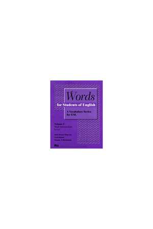 Words for Students of English, Volume 5: A Vocabulary Series for ESL de Holly Deemer Rogerson