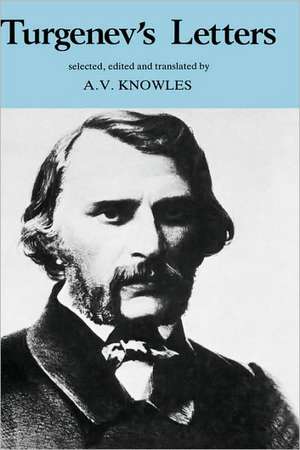 Turgenev's Letters de Ivan Sergeevich Turgenev