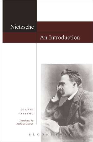 Nietzsche: An Introduction de Gianni Vattimo