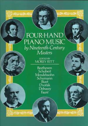 Four-Hand Piano Music by Nineteenth-Century Masters: 1,419 Copyright-Free Illustrations of Mammals, Birds, Fish, Insects, Etc de Classical Piano Sheet Music