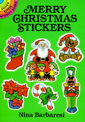 Merry Christmas Stickers de Nina Barbaresi