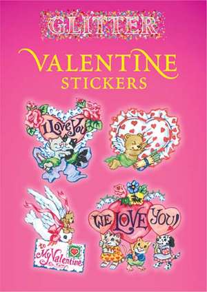 Glitter Valentine Stickers de Nina Barbaresi