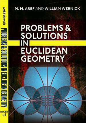 Problems and Solutions in Euclidean Geometry: 69 Fun-To-Fold Projects Plus 24 Sheets of Origami Money [With 2 Paperbacks and Origami Paper] de M. N. Aref