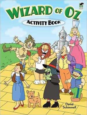 Wizard of Oz Activity Book de David Schimmell