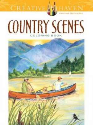 Country Scenes Coloring Book: Write Your Own Crazy Comics #1 de Dot Barlowe