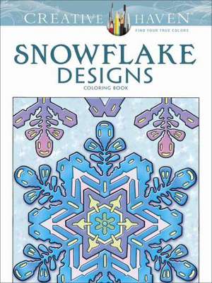 Smith, A: Creative Haven Snowflake Designs Coloring Book