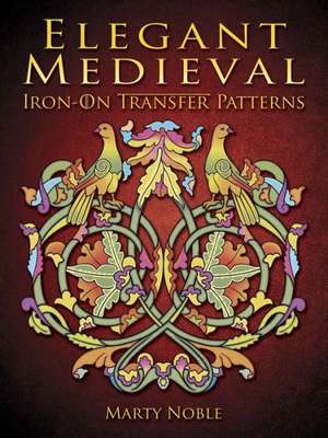 Elegant Medieval Iron-On Transfer Patterns de Marty Noble