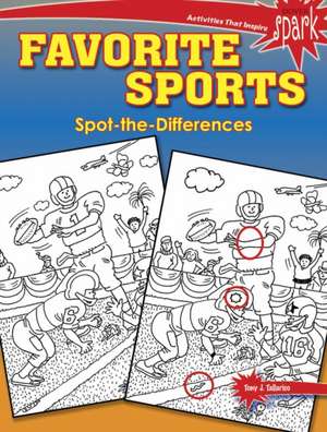 Spark Favorite Sports Spot-the-Differences de Tony Tallarico