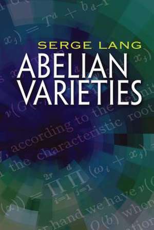 Abelian Varieties de Serge Lang