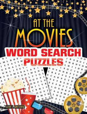 At the Movies Word Search Puzzles de Ilene Rattiner