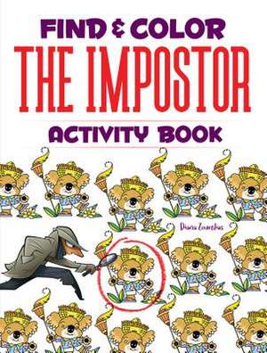 Find & Color the Impostor Activity Book de Diana Zourelias