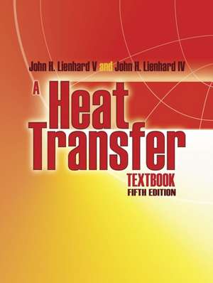 A Heat Transfer Textbook de John H Lienhard