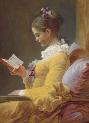 BB-YOUNG GIRL READING NOTEBK de Jean-Honore Fragonard